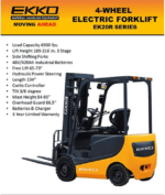 EKKO EK20RL 4 Wheel Electric Forklift