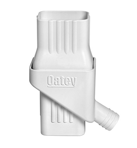 Oatey 14209 Mystic Rainwater Collection System Fits 2&Quot; X 3&Quot; Residential Downspouts, White