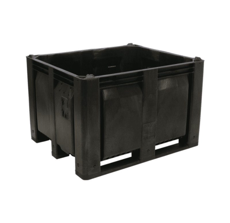 Macx Solid Bulk Container Black Runners