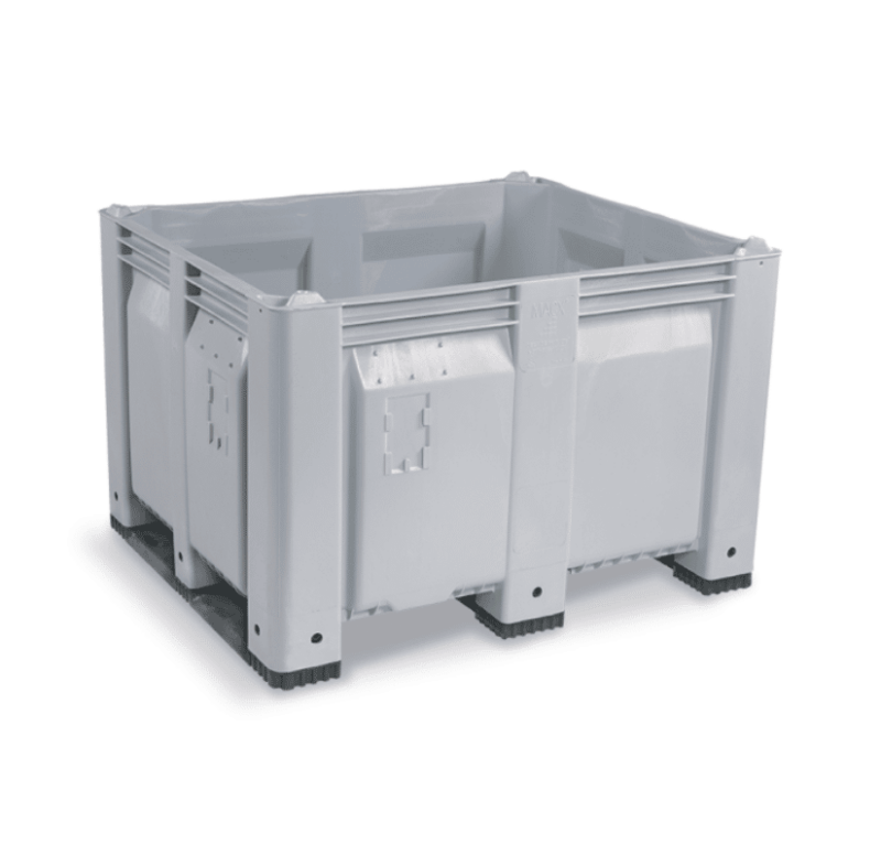 Macx Solid Bulk Container White