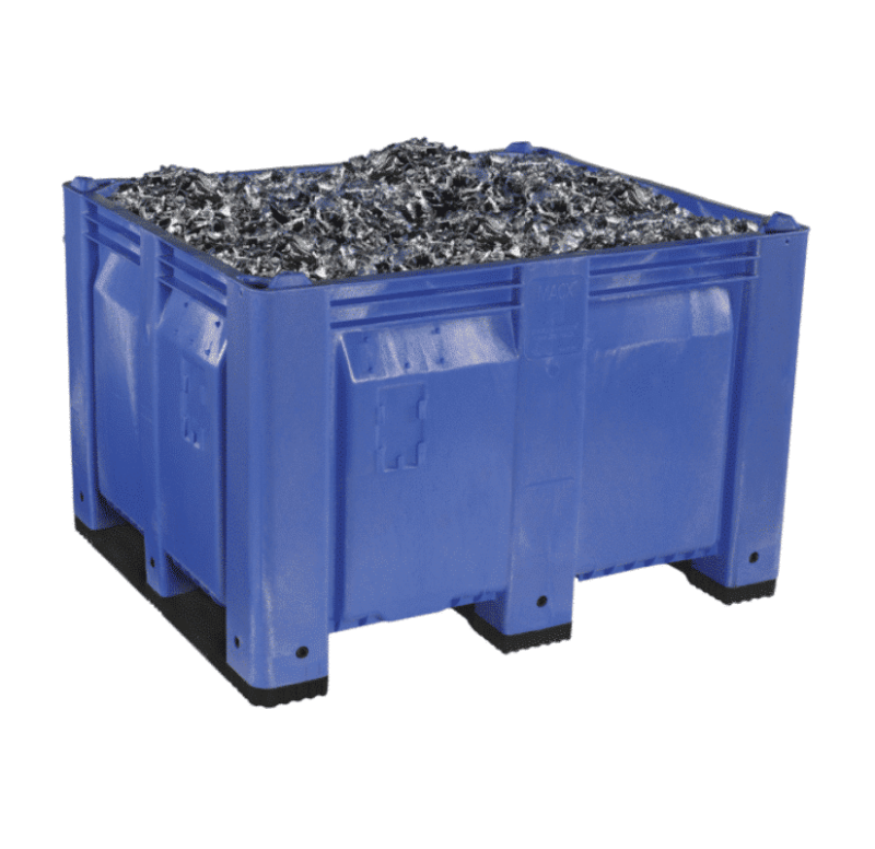 Macx Solid Bulk Containers Blue