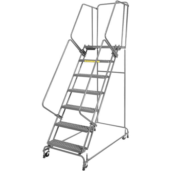 Ballymore Fsh726 7-Step Rolling Ladder - Ballymore Fsh726 7-Step Rolling Ladder - Material Handling