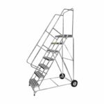 Ballymore ALWB7R 7-Step Wheelbarrow Ladder with Ribbed Step Tread