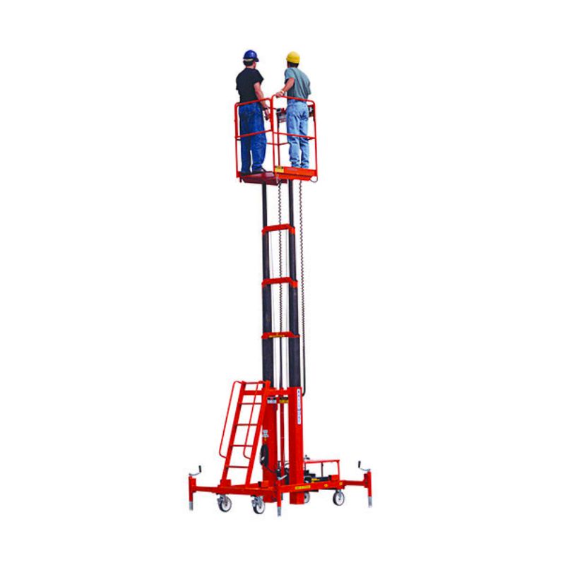 Ballymore MR-24-DC 500 lb. Two-Person Battery-Powered Hydraulic Telescoping Maintenance Lift (1)