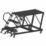 Ballymore SNR3-2460 3-Step Heavy-Duty Steel Mobile Work Platform