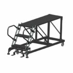 Ballymore SNR3-2460 3-Step Heavy-Duty Steel Mobile Work Platform