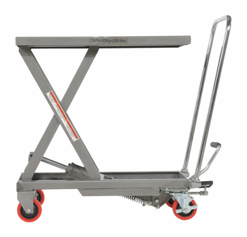 Vestil Cart-200-D Steel Double Scissor Steel Cart - Vestil Cart-200-D Steel Double Scissor Steel Cart - Material Handling