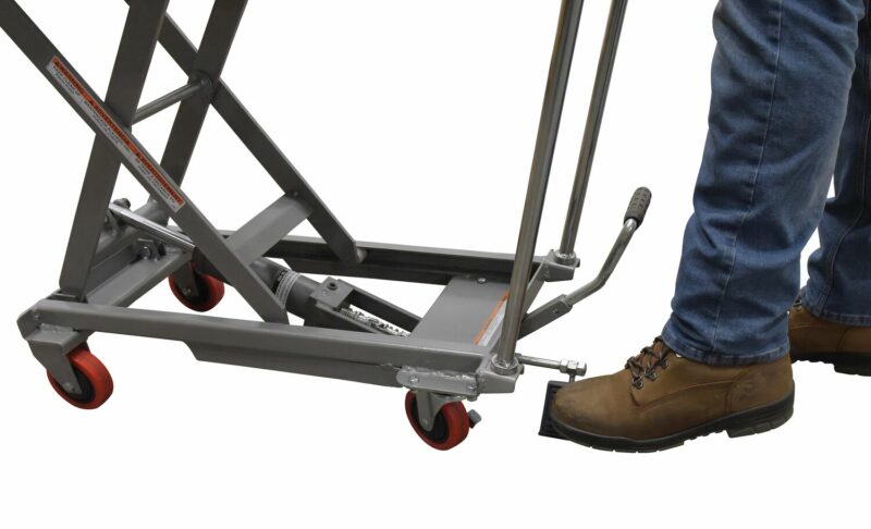 Vestil Cart-200-Alum Aluminum Hydraulic Elevating Cart - Vestil Cart-200-Alum Aluminum Hydraulic Elevating Cart - Material Handling