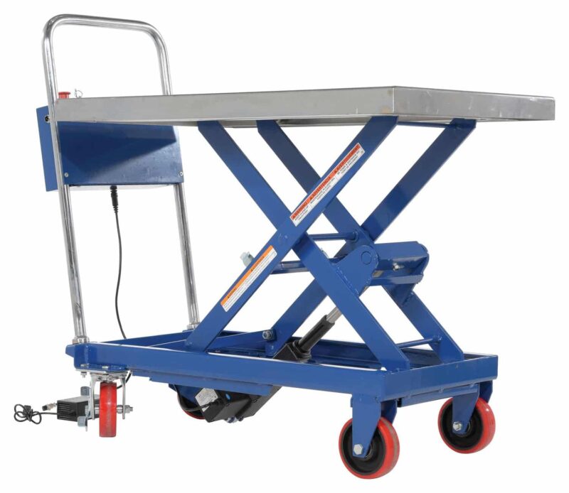 Vestil Cart-400-La Steel Linear Elevating Cart - Vestil Cart-400-La Steel Linear Elevating Cart - Material Handling