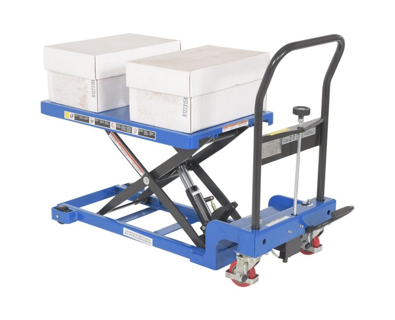 Vestil Cart-400-Lp-As Steel Low Profile Scissor Lift Cart - Vestil Cart-400-Lp-As Steel Low Profile Scissor Lift Cart - Material Handling
