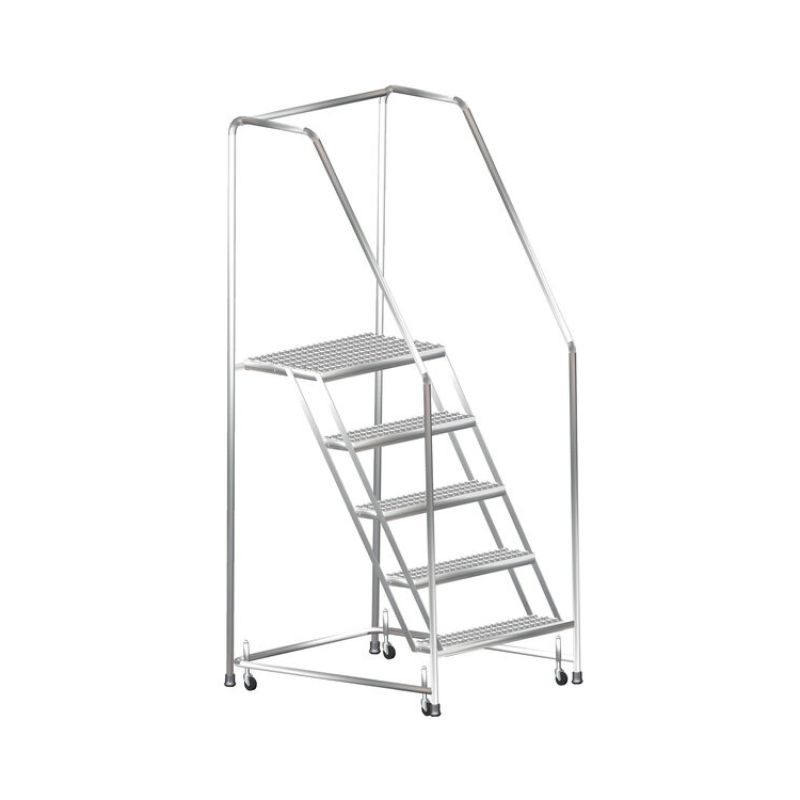 Ballymore SS724 7-Step Stainless Steel Rolling Ladder