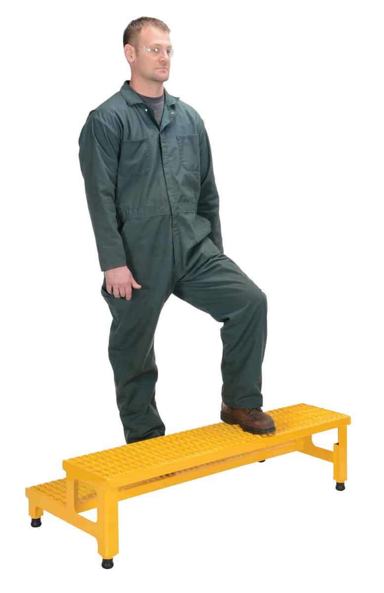 Vestil Asp-48 Steel Adjustable Step Mate Stand - Vestil Asp-48 Steel Adjustable Step Mate Stand - Material Handling