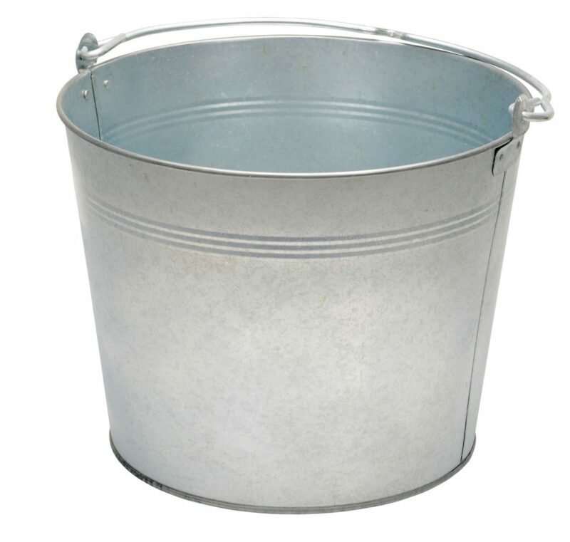Vestil Bkt-Gal-325 Galvanized Steel Bucket - Vestil Bkt-Gal-325 Galvanized Steel Bucket - Material Handling