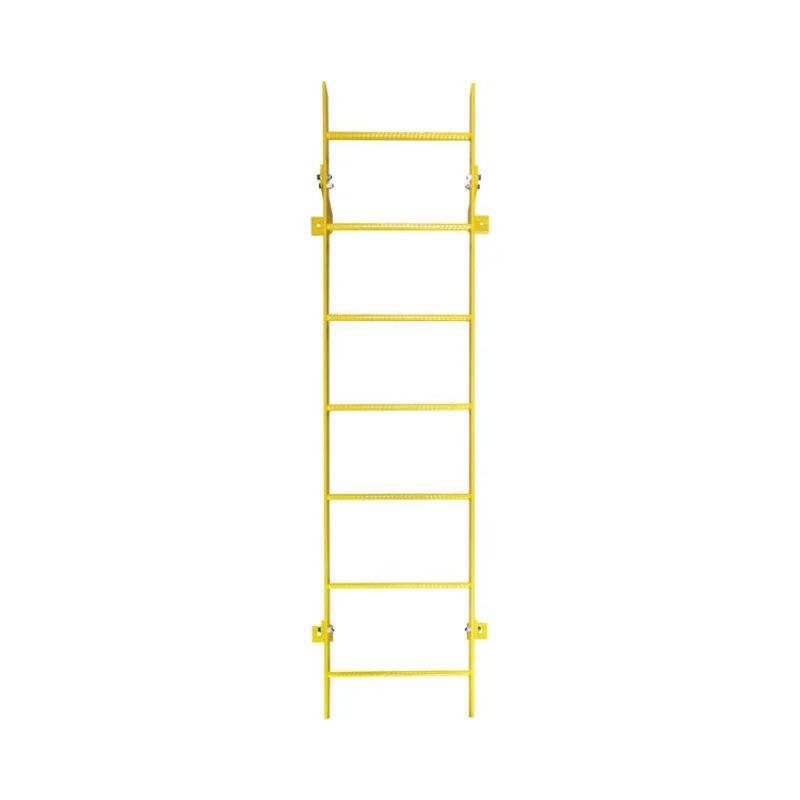 Ballymore Wlfs0120-Y 20-Rung Yellow Steel Fixed Safety Ladder