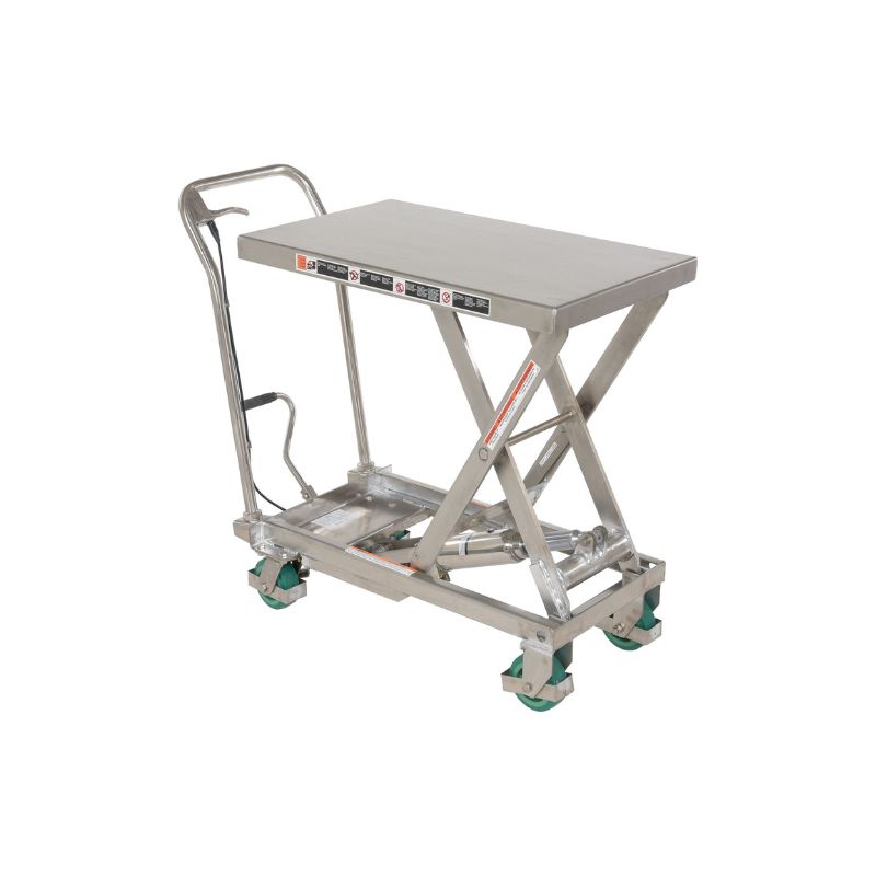 Vestil Cart-500-Ss3 Stainless Steel Scissor Cart