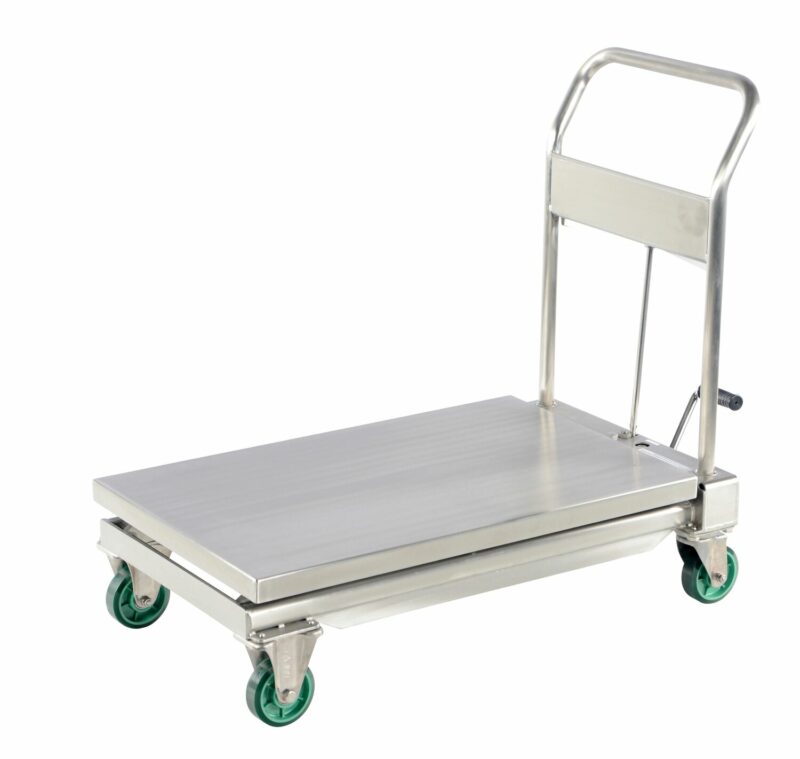 Vestil Cart-550-Ss Stainless Steel Hydraulic Cart - Vestil Cart-550-Ss Stainless Steel Hydraulic Cart - Material Handling