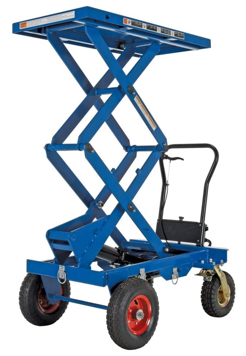 Vestil Cart-Pn-600-D Steel Rough Terrain Elevating Cart - Vestil Cart-Pn-600-D Steel Rough Terrain Elevating Cart - Material Handling