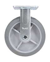 Vestil Cst-Ve-8X2Tpr-R Thermoplastic Rubber Rigid Caster - Vestil Cst-Ve-8X2Tpr-R Thermoplastic Rubber Rigid Caster - Material Handling
