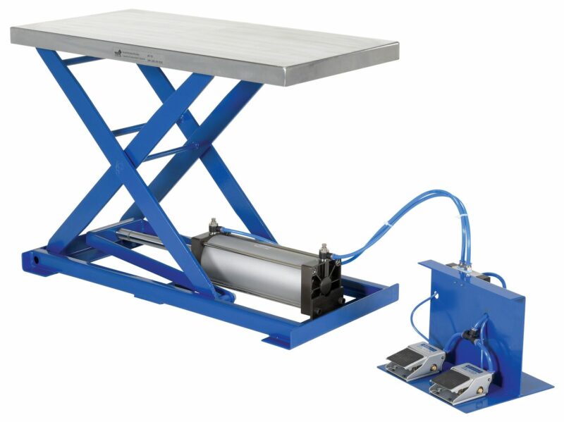 Vestil At-20 Steel Pneumatic Scissor Lift Table - Vestil At-20 Steel Pneumatic Scissor Lift Table - Material Handling