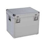 Vestil CASE-L Aluminum Large Storage Case Silver