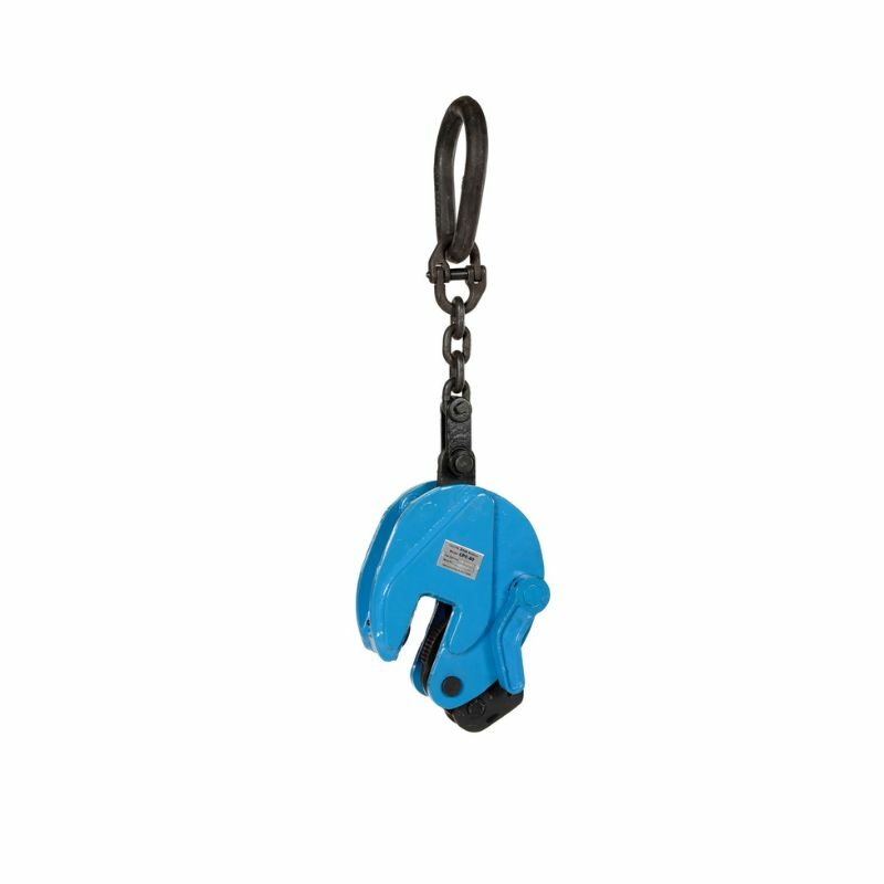 Vestil CPC-80 Steel Vertical Plate Clamp with Chain