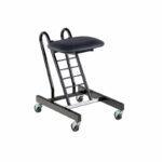 Vestil CPRO-100 Steel Height Ergonomic Worker Chair