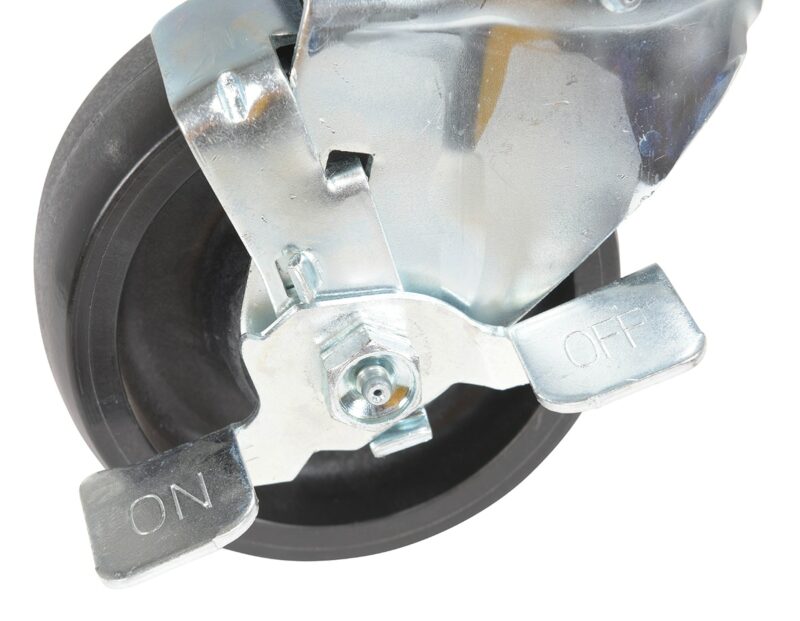 Vestil Cst-Hld-5X2Gfn-Swb Light Duty Glass Filled Nylon Swivel With Brake Caster - Vestil Cst-Hld-5X2Gfn-Swb Light Duty Glass Filled Nylon Swivel With Brake Caster - Material Handling