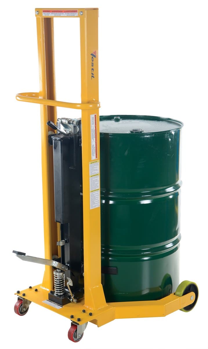 Vestil Drum-55-36 Steel Portable Drum Jack - Vestil Drum-55-36 Steel Portable Drum Jack - Material Handling
