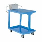 Vestil EASY-A-2436-WT Easy Access Stock Truck with Work Table