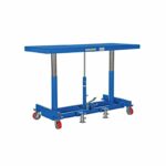 Vestil LDLT-3072 Steel Ergonomic Long Deck Cart