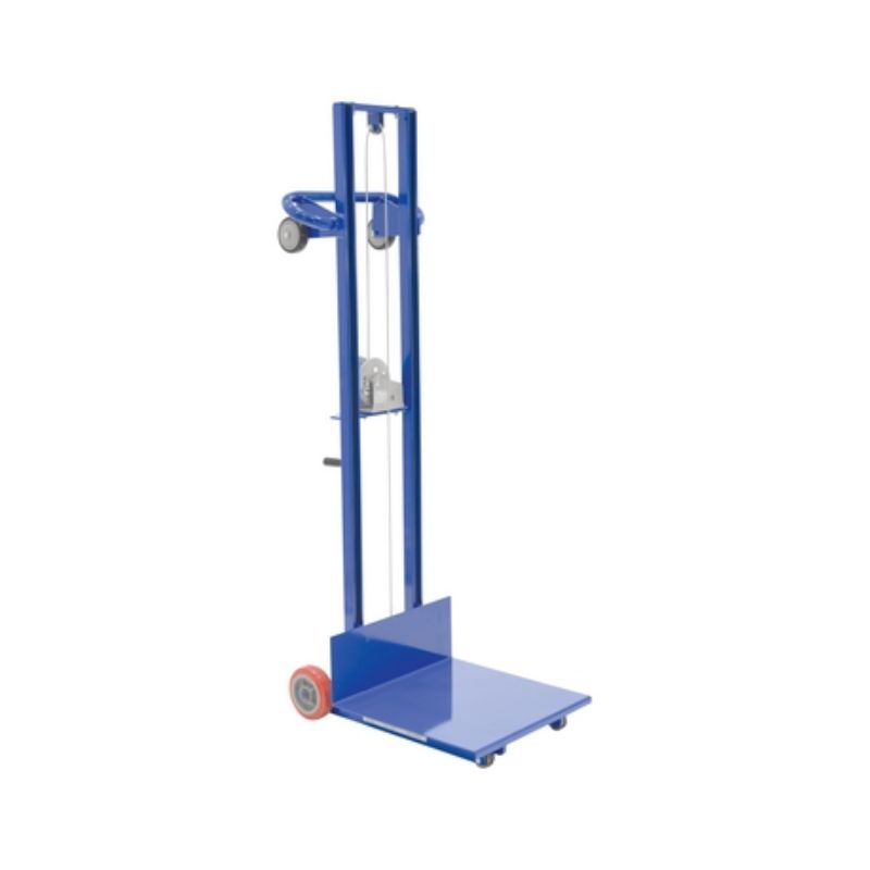 Vestil LLW-202058-FW Steel Lite Load Lift With Winch and Fixed Wheels