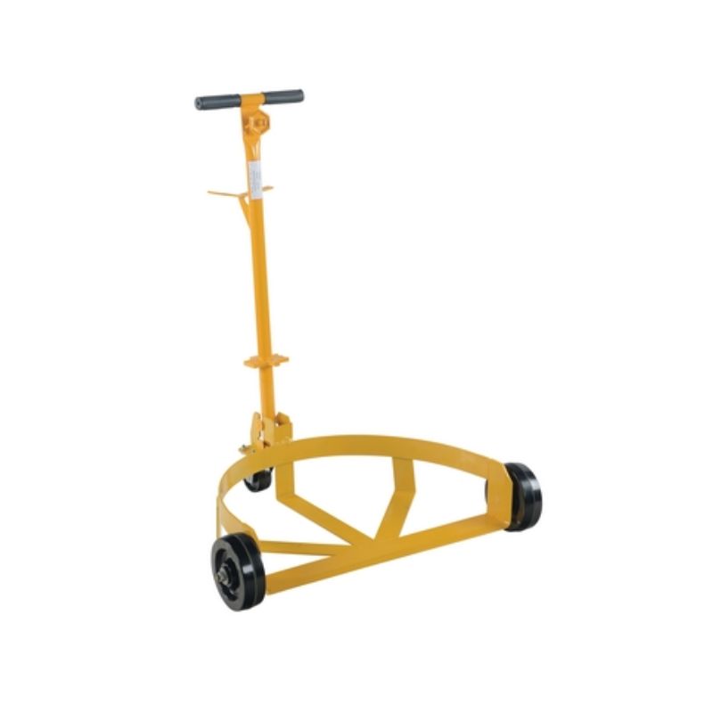 Vestil Lo-Dc-Ph Steel Low Profile Drum Dolly With Phenolic Casters 1200 Lb. Capacity