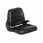 Vestil LTS-V Vinyl Fork Truck Seat with Seat Belt