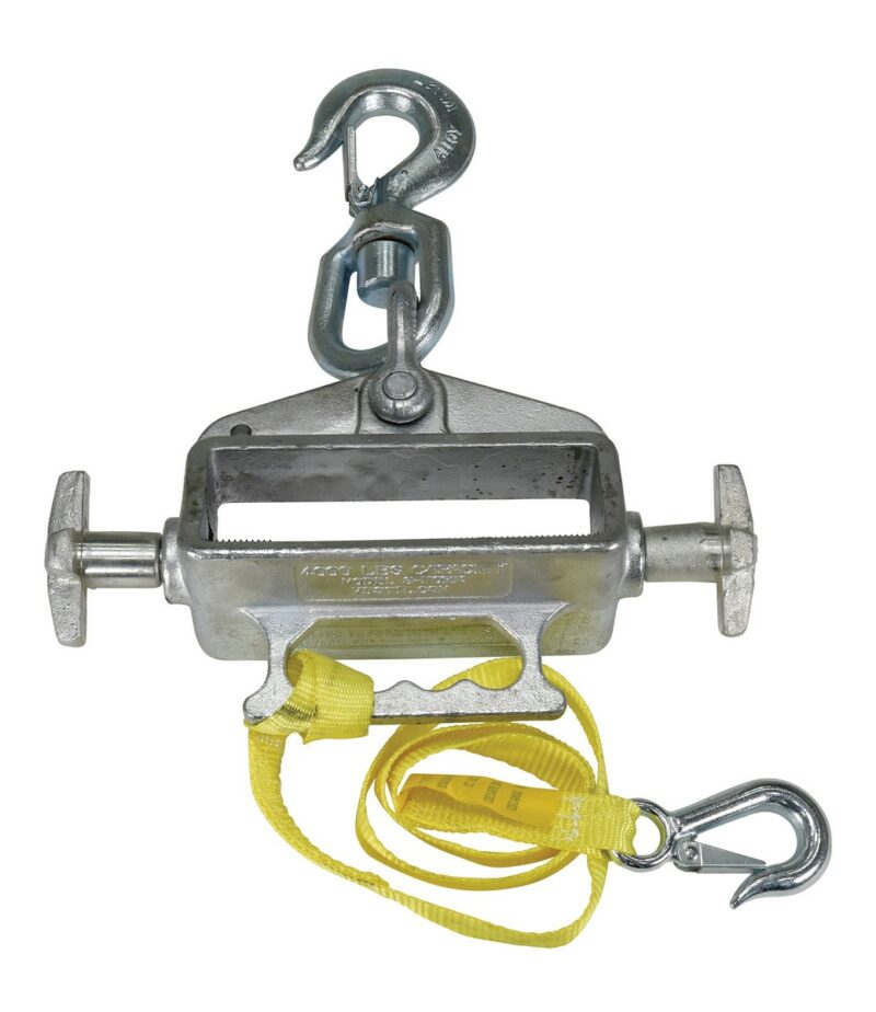 Vestil S-Fork-4/6-Sl Steel Hoist Single Hook Swivel Latch - Vestil S-Fork-4/6-Sl Steel Hoist Single Hook Swivel Latch - Material Handling