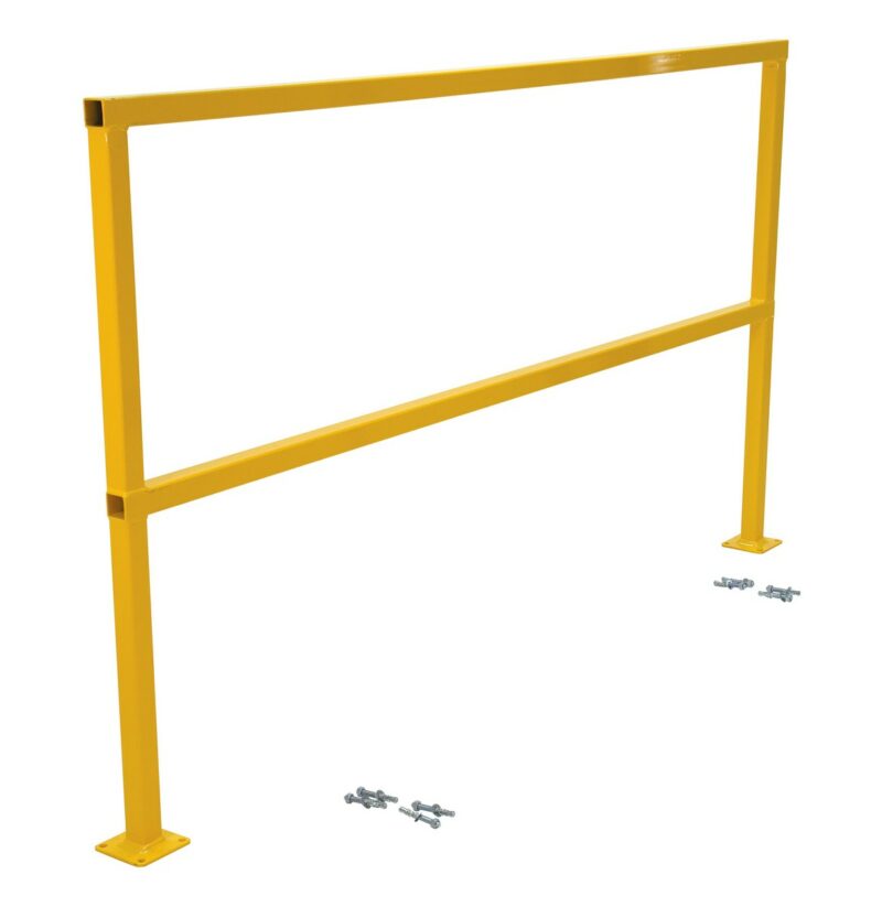 Vestil Sq-72-Hwr Steel Safety Handrail With Hardware