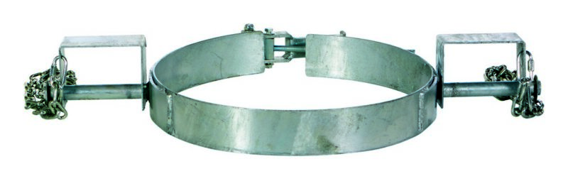 Vestil Tdr-30-G Carbon Galvanized Steel Tilting Drum Ring - Vestil Tdr-30-G Carbon Galvanized Steel Tilting Drum Ring - Material Handling