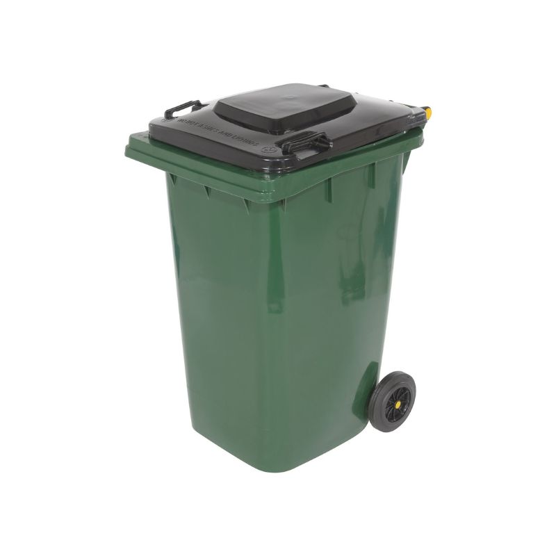 Vestil TH-64-GRN High Density Polyethylene Trash Can