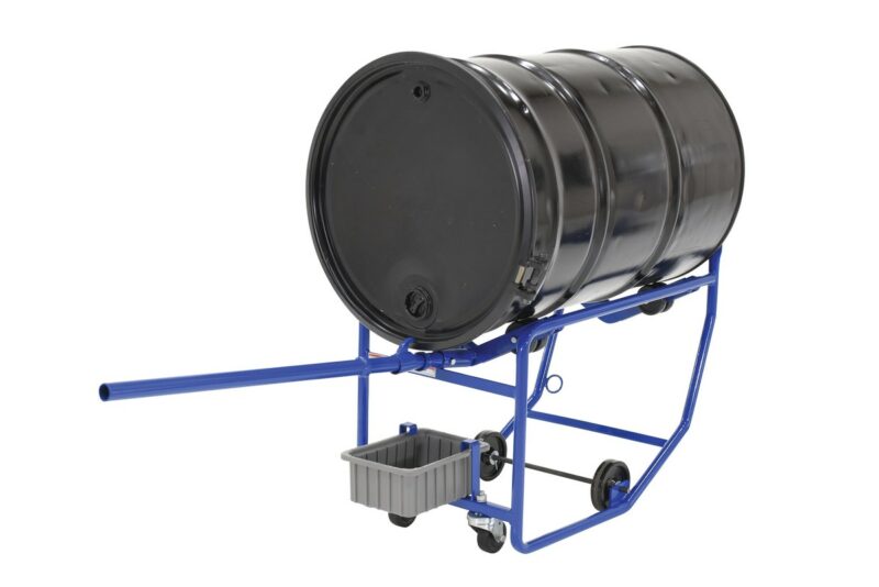 Vestil Rdc-100-10 Steel Revolving Drum Cart - Vestil Rdc-100-10 Steel Revolving Drum Cart - Material Handling