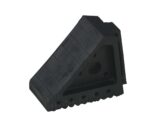 Vestil RWC-5 Molded Rubber Wheel Chock with Handle