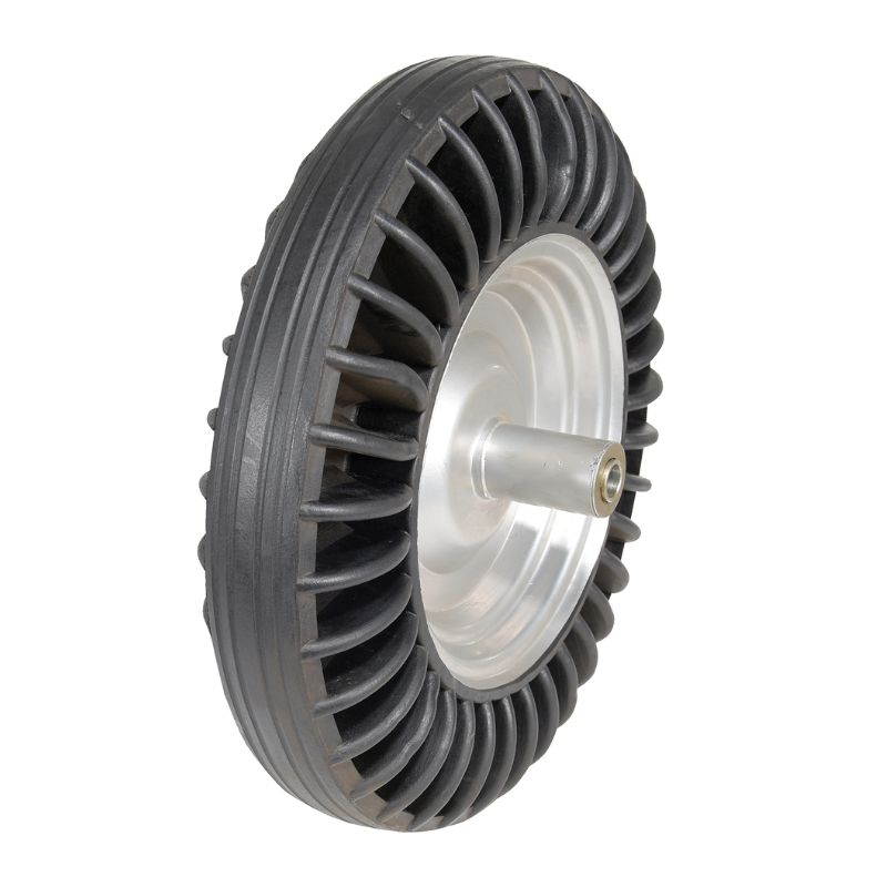 Vestil SAW-16 Mold On Rubber Shock Absorbing Wheel Diameter 330 Lb. Capacity