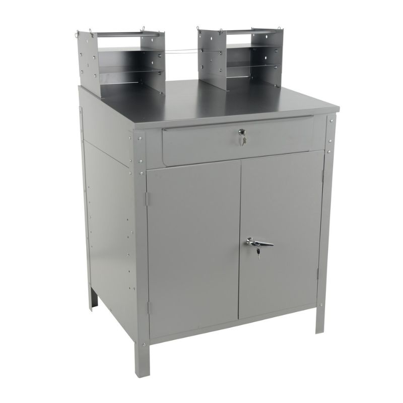 Vestil SHOP-DC Steel Shop Desk Cabinet Style