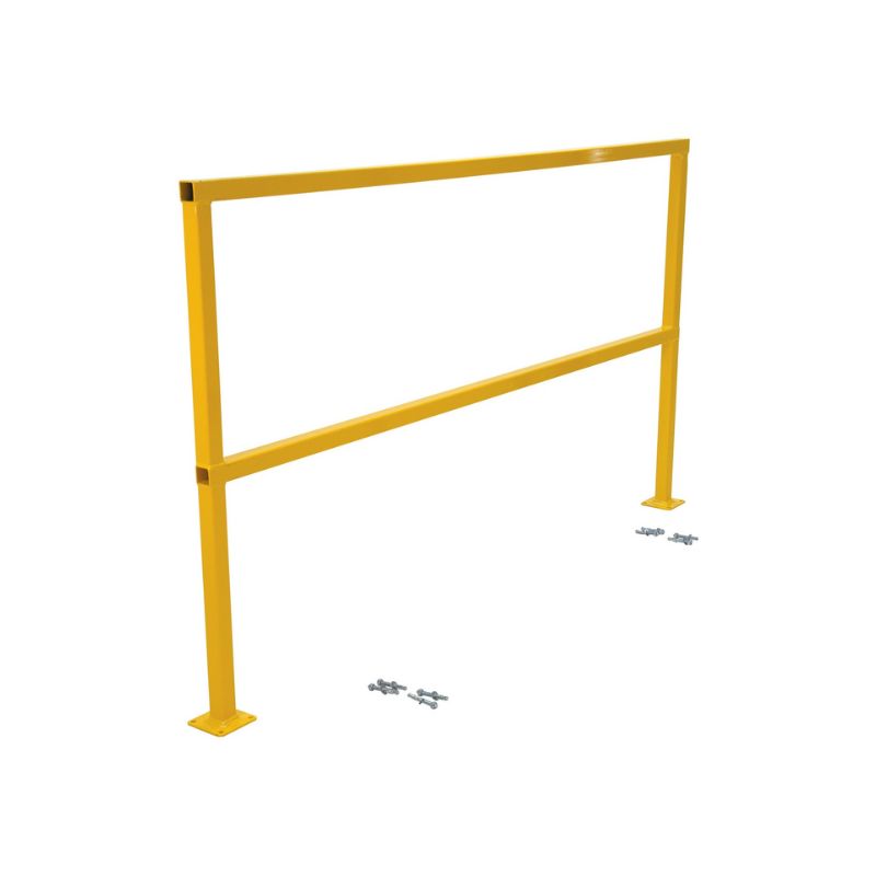 Vestil SQ-72-HWR Steel Safety Handrail with Hardware