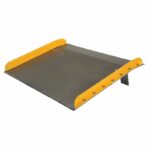 Vestil TAS-15-6048 Aluminum Dock Board Steel Curb