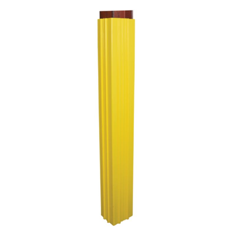 Vestil VCW-YL-20-SQ Polyethylene Thermoplastic Square Column Wrap