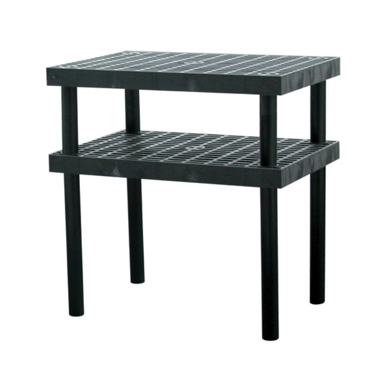 Vestil WBT-G-3624 High-Density Polyethylene Grid Work Bench Table