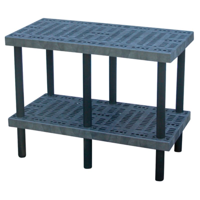 Vestil Wbt-G-4824 High-Density Polyethylene Grid Work Bench Table