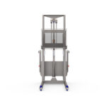 Premier Handling Stainless Steel Buggy Lifter & Stacker Front