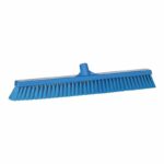 Vikan 23.6-inch Soft Broom -Blue