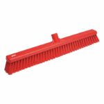 Vikan 23.6-inch Soft Broom -Red