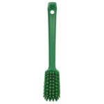 Vikan 30882 Utility Brush 10.2 Inch Medium Green Front